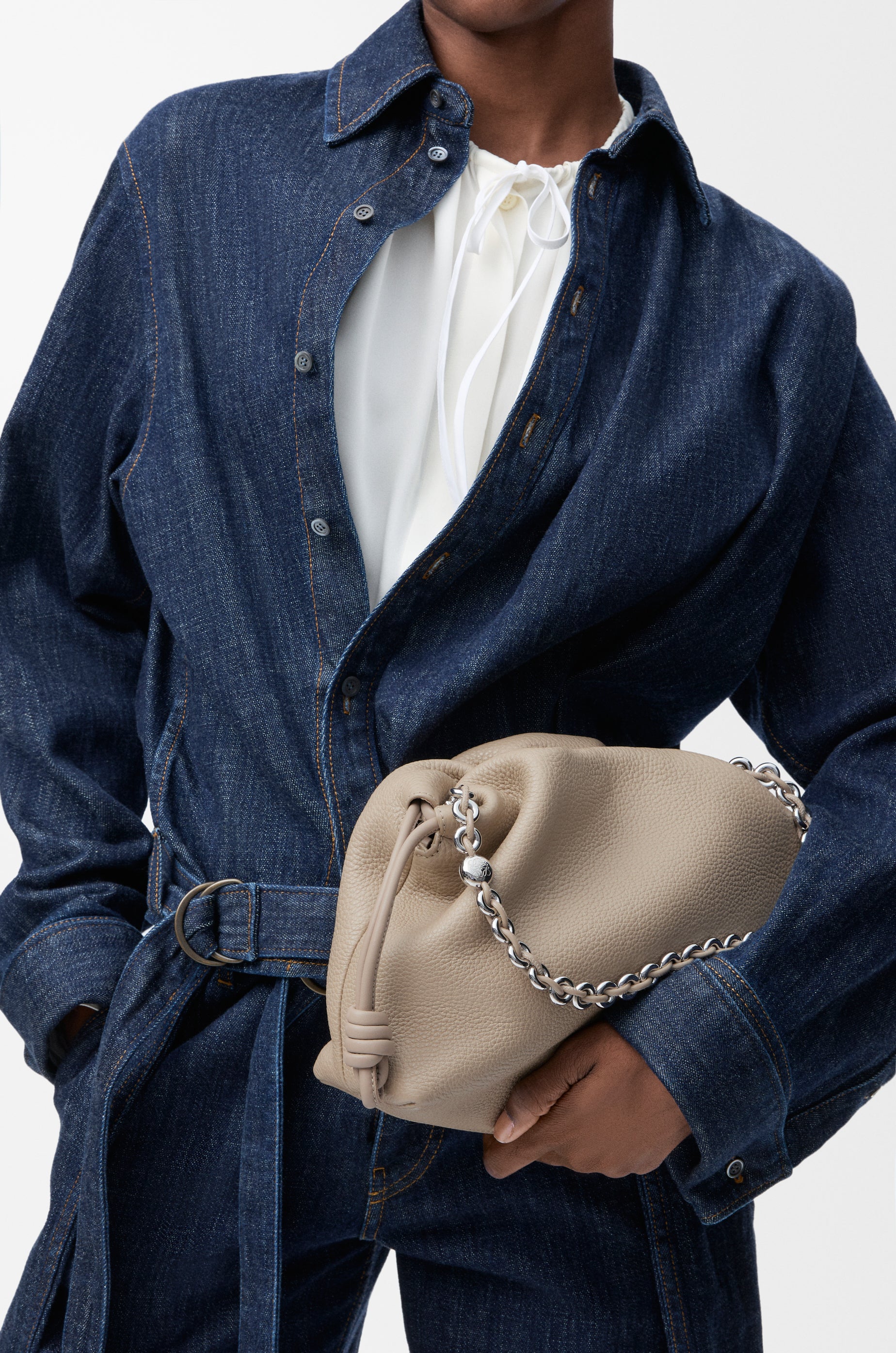 Loewe Medium Flamenco purse in fine grained calfskin