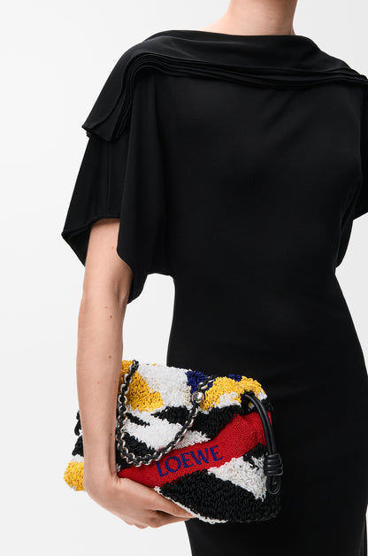 Loewe Medium Flamenco purse in embroidered nappa