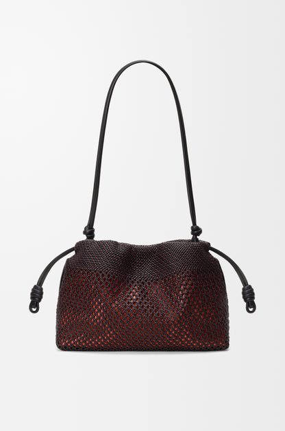 Loewe Medium Flamenco purse in woven nappa lambskin