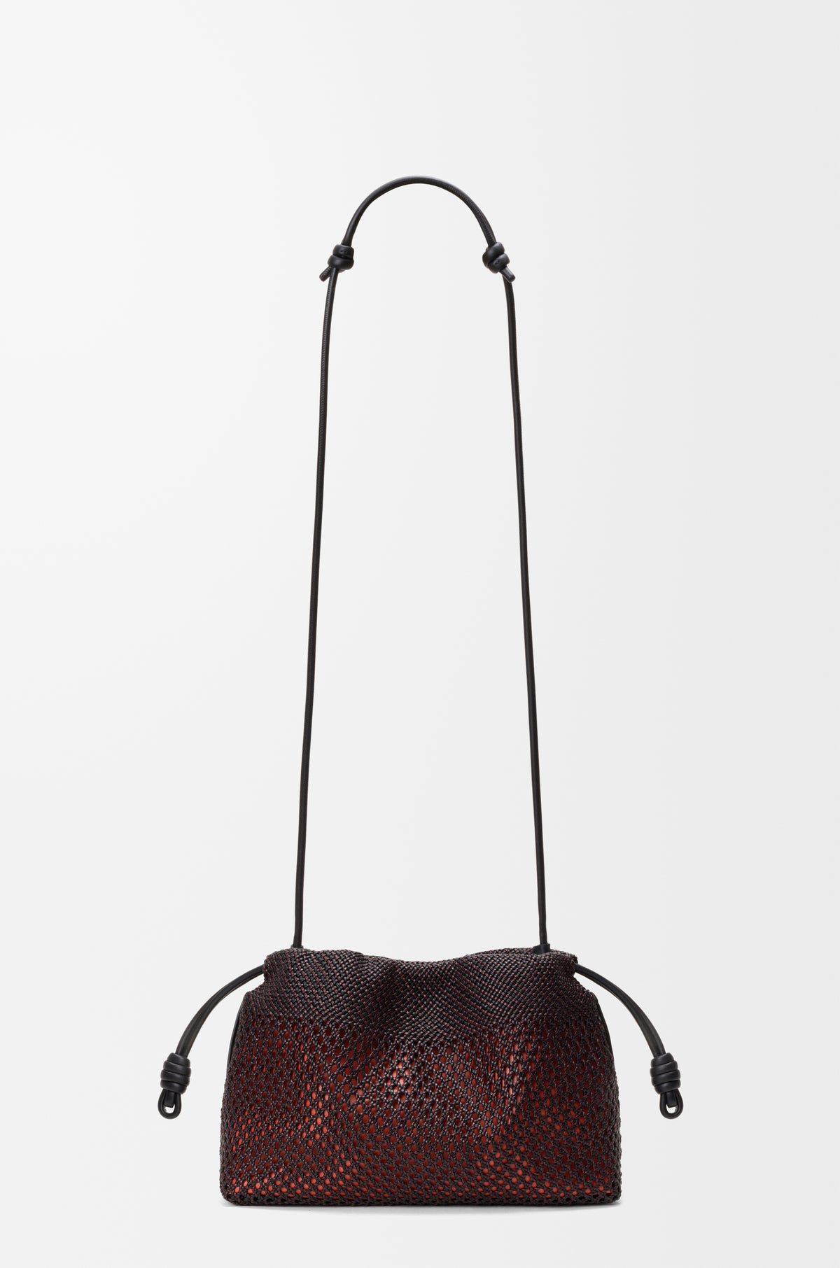 Loewe Medium Flamenco purse in woven nappa lambskin