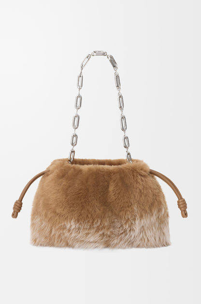 Loewe Medium Flamenco purse in gradient shearling