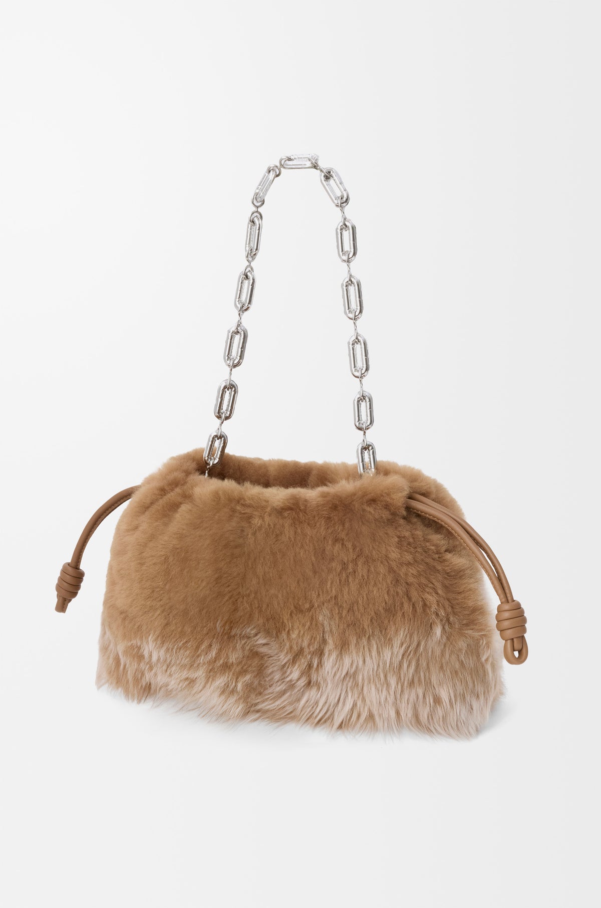 Loewe Medium Flamenco purse in gradient shearling