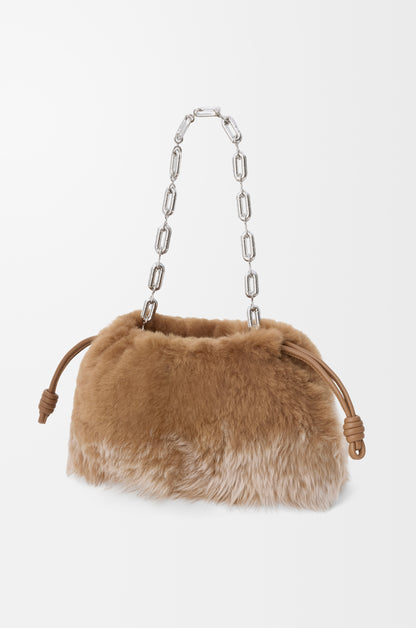 Loewe Medium Flamenco purse in gradient shearling