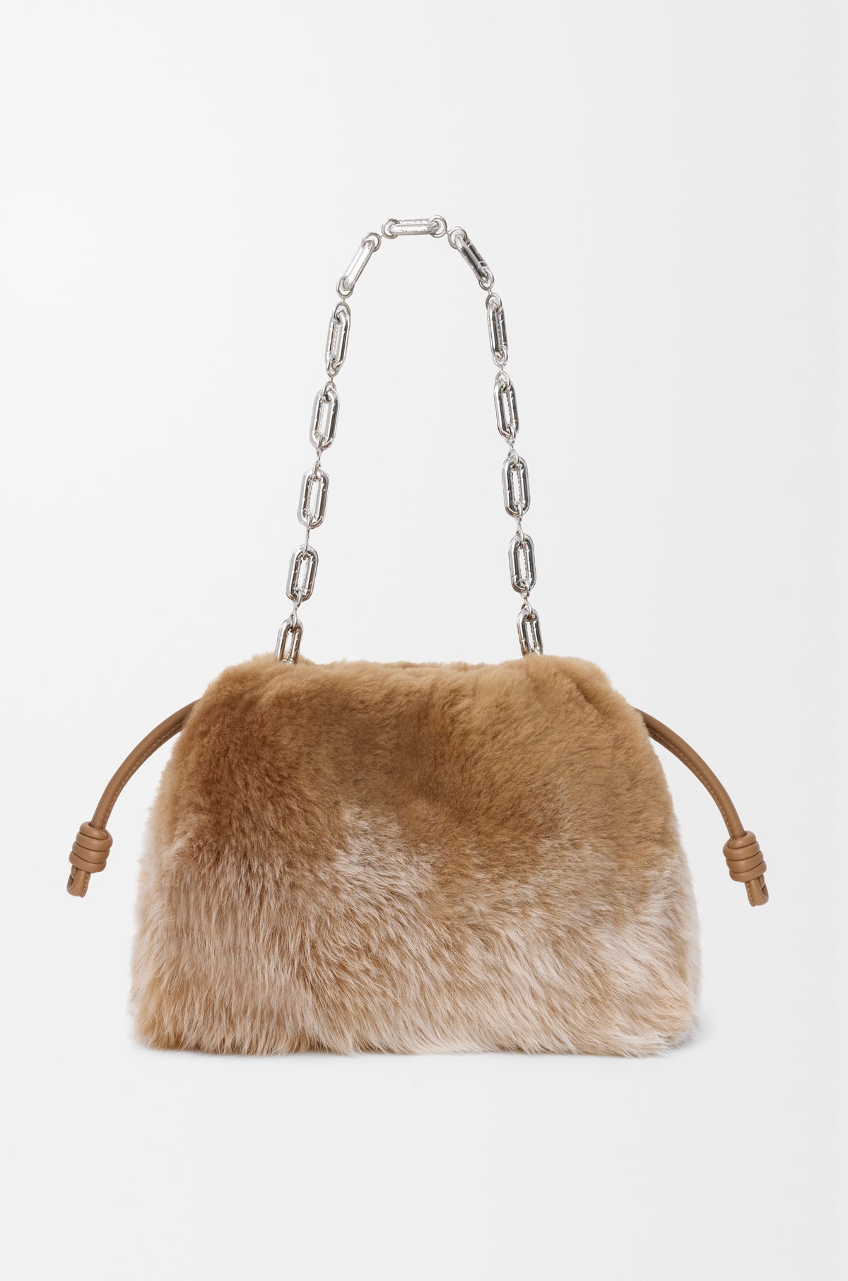 Loewe Medium Flamenco purse in gradient shearling
