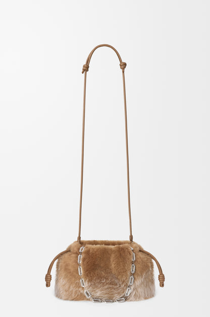 Loewe Medium Flamenco purse in gradient shearling
