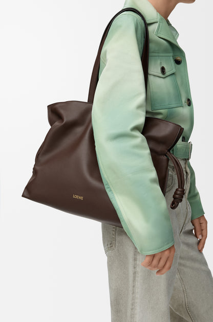 Loewe Large Flamenco clutch in nappa calfskin