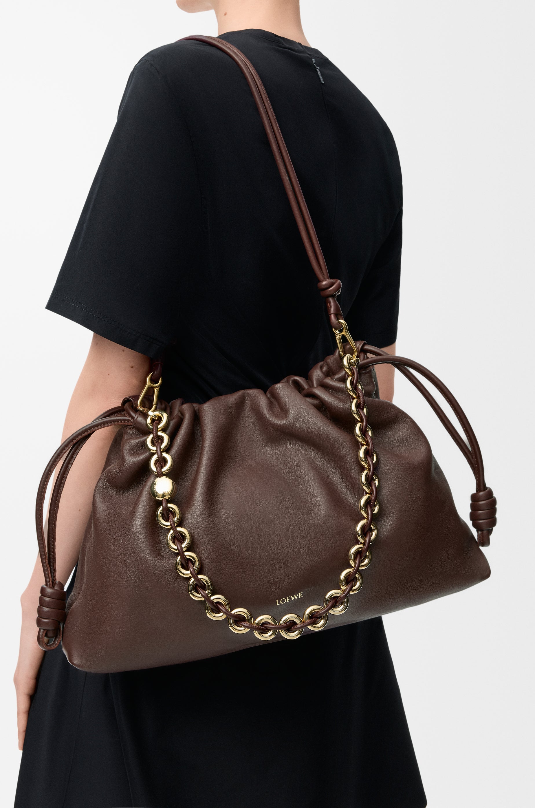 Loewe Large Flamenco purse in mellow nappa lambskin