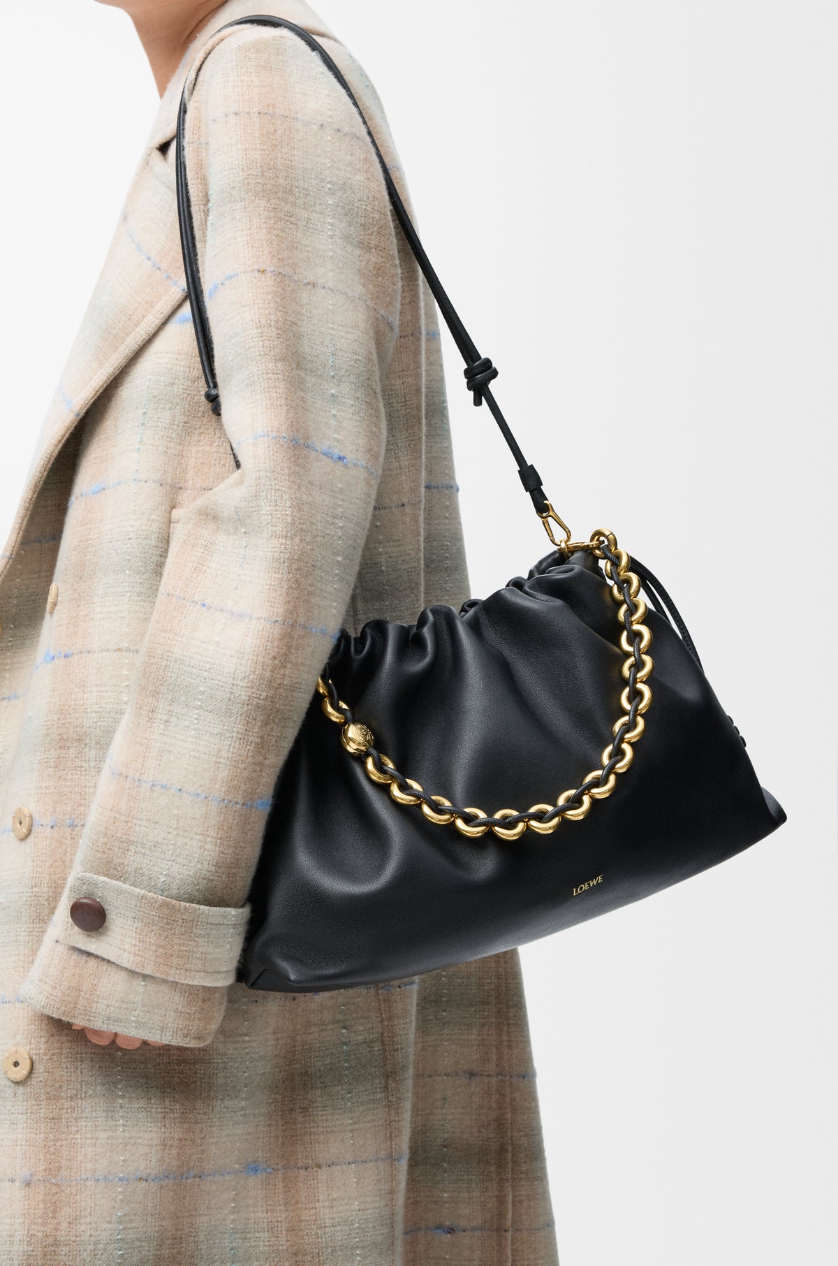 Loewe Large Flamenco purse in mellow nappa lambskin