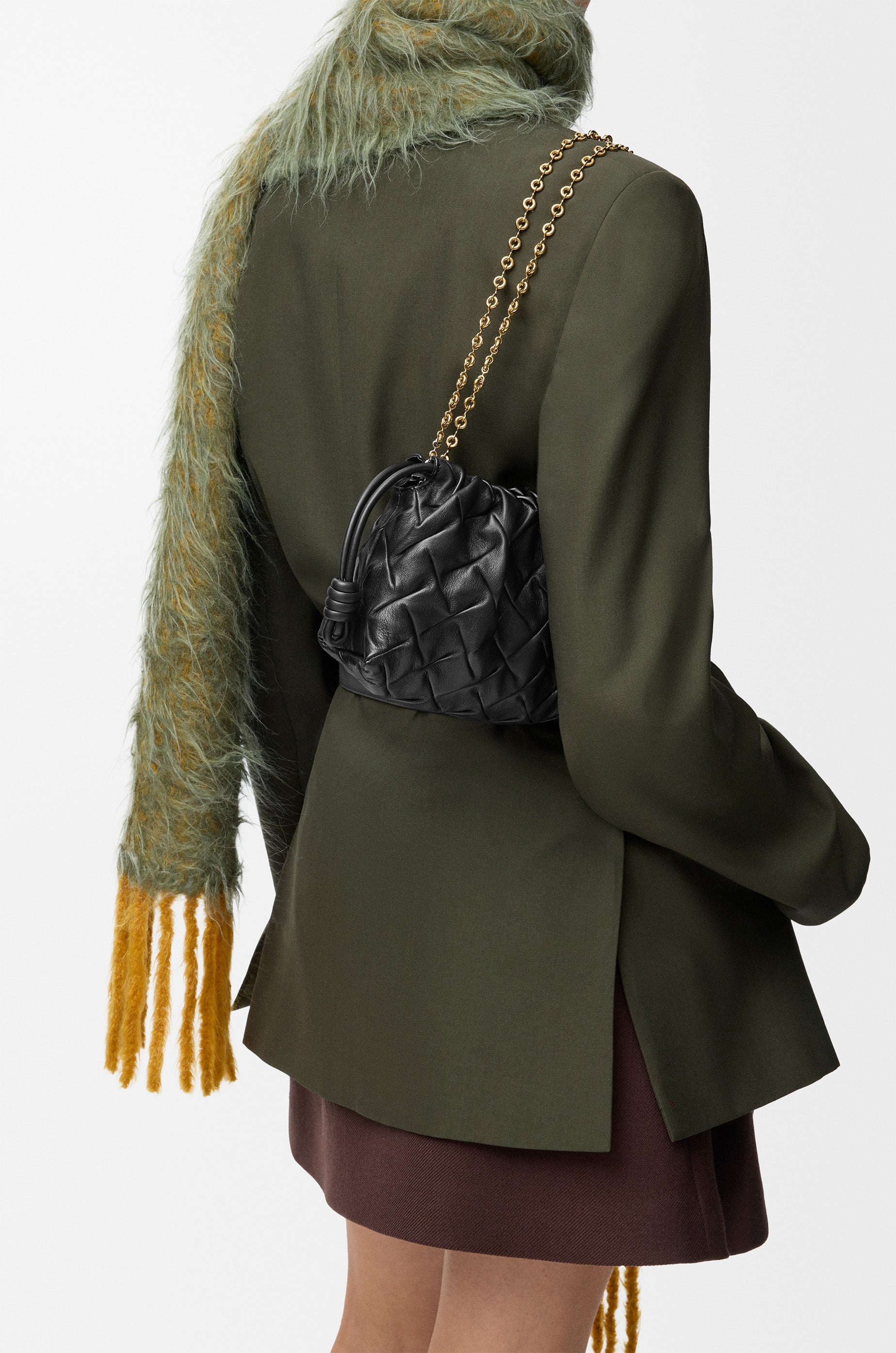 Loewe Mini Flamenco purse in pinched nappa calfskin