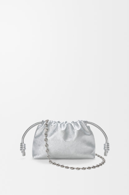 Loewe Mini Flamenco purse in moiré printed calfskin