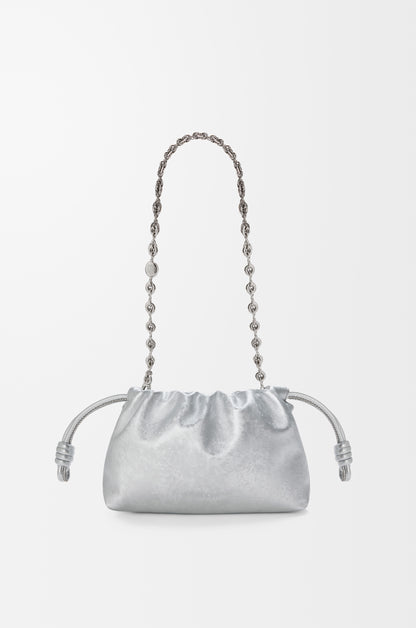 Loewe Mini Flamenco purse in moiré printed calfskin