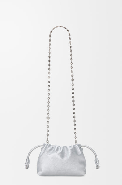 Loewe Mini Flamenco purse in moiré printed calfskin