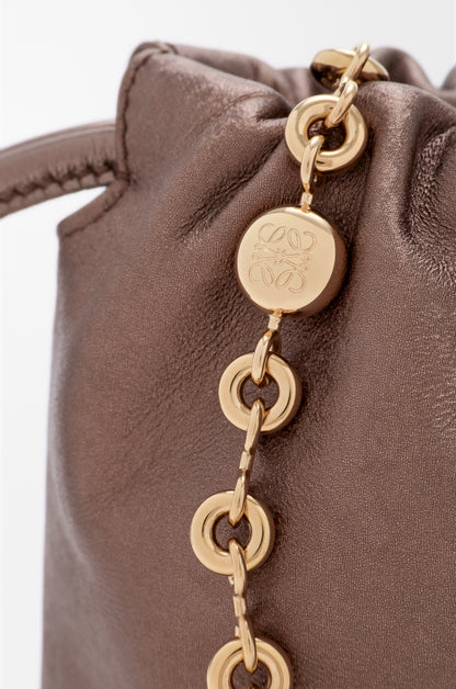 Loewe Mini Flamenco purse in moiré printed calfskin