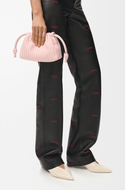 Loewe Mini Flamenco Pleats purse in nappa lambskin