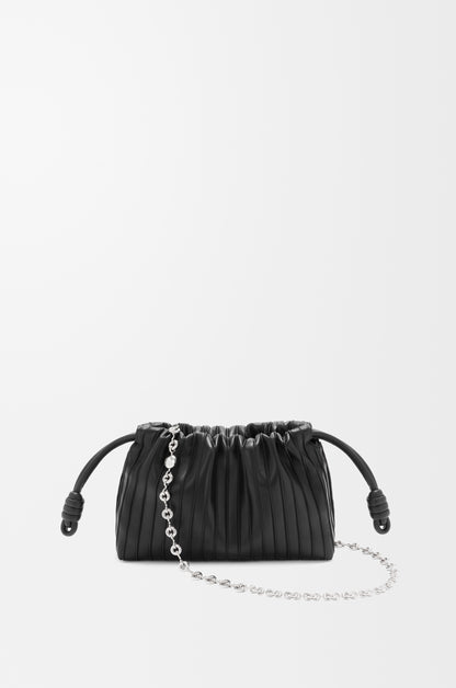 Loewe Mini Flamenco Pleats purse in nappa lambskin