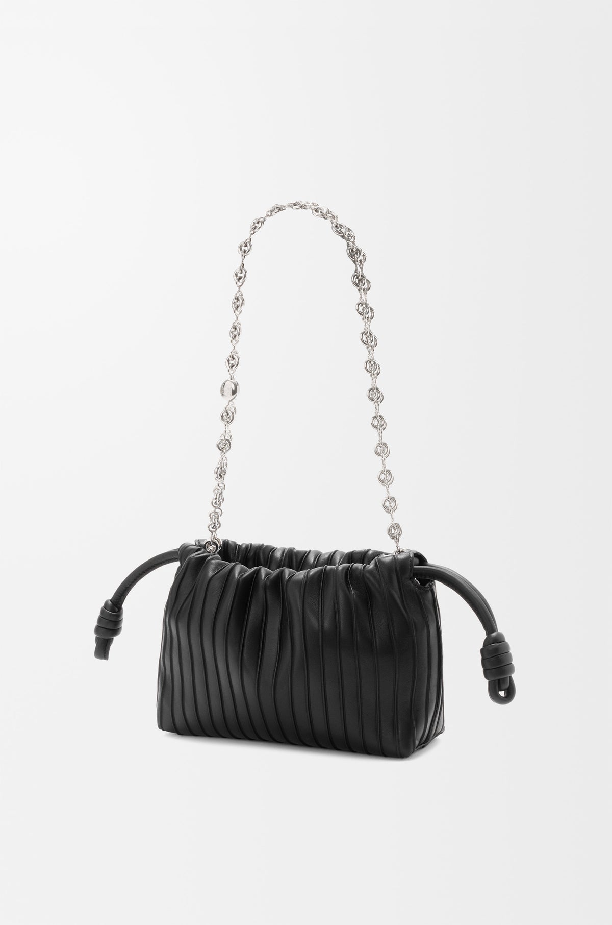 Loewe Mini Flamenco Pleats purse in nappa lambskin