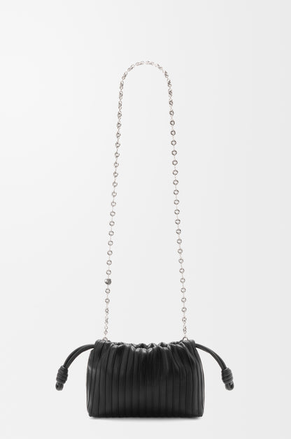 Loewe Mini Flamenco Pleats purse in nappa lambskin