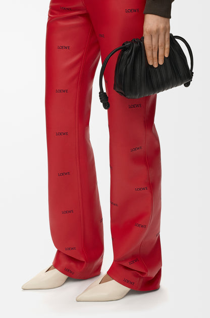 Loewe Mini Flamenco Pleats purse in nappa lambskin