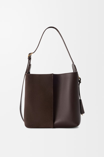 Loewe Medium Bilbao bucket in soft calfskin and suede