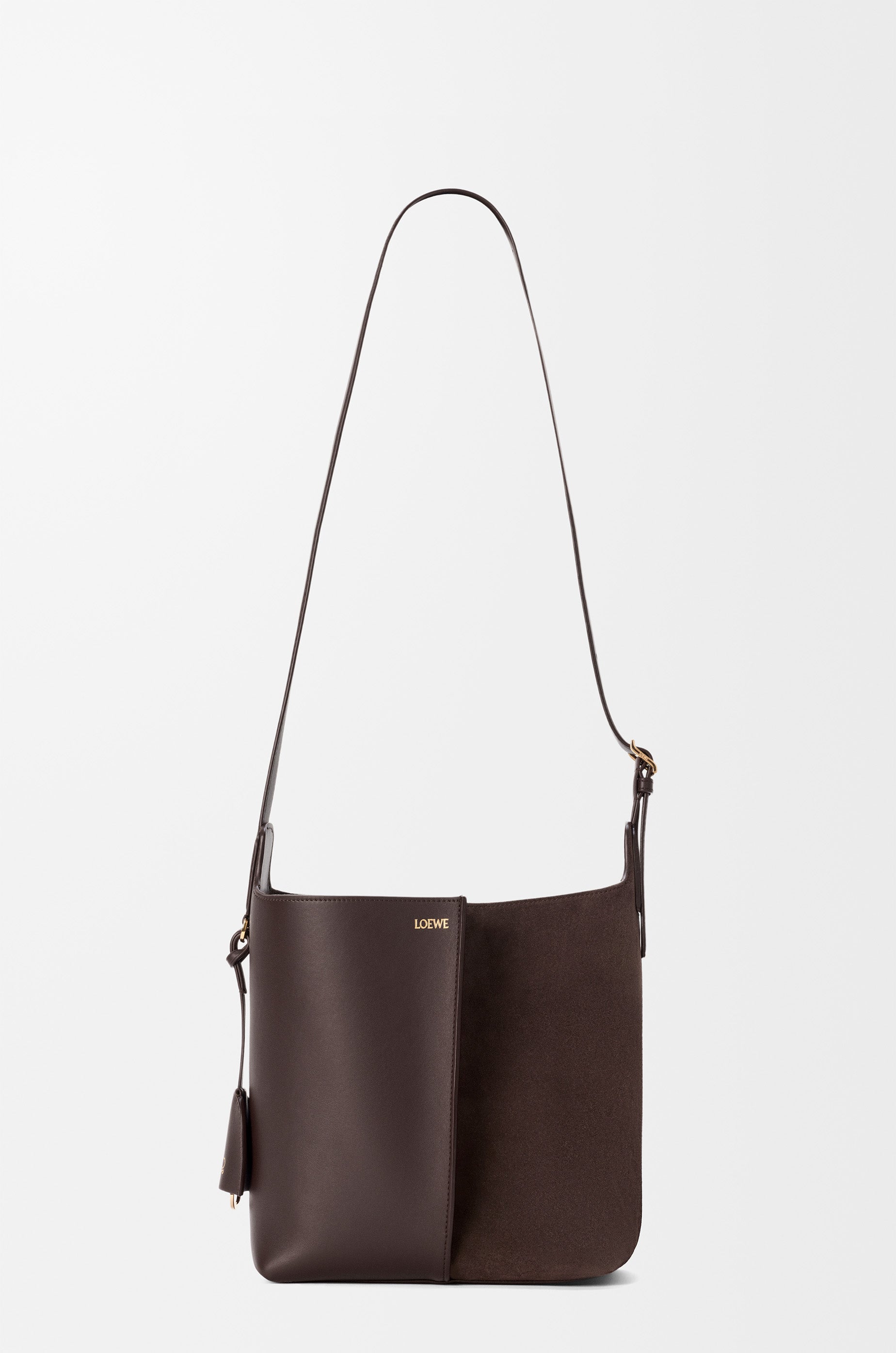 Loewe Medium Bilbao bucket in soft calfskin and suede