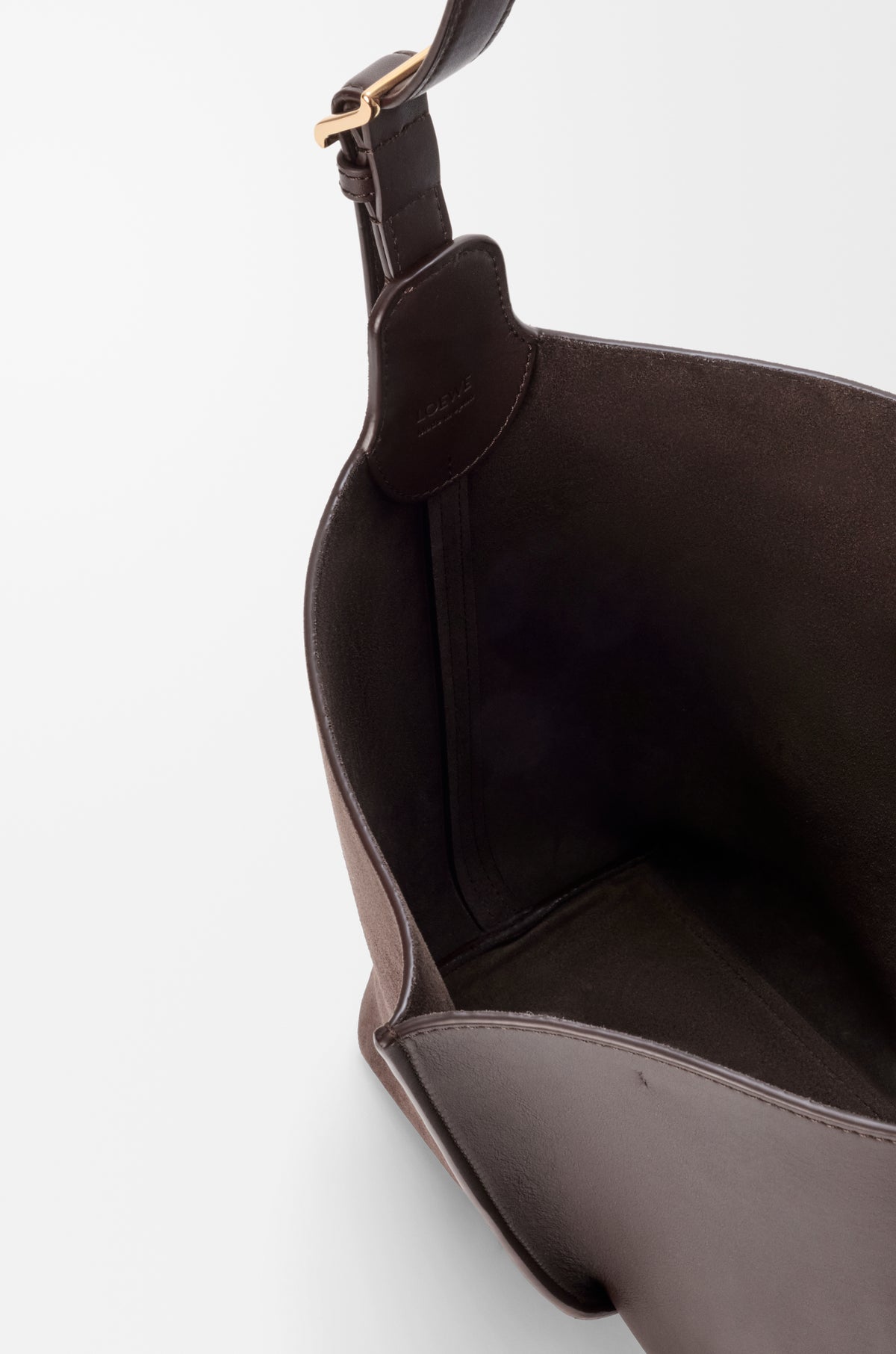 Loewe Medium Bilbao bucket in soft calfskin and suede