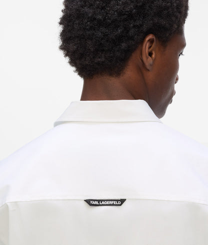 Karl Lagerfeld Monogram Shirt White
