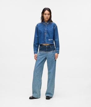 KarlLagerfeld Western Camera Bag Zinfandel