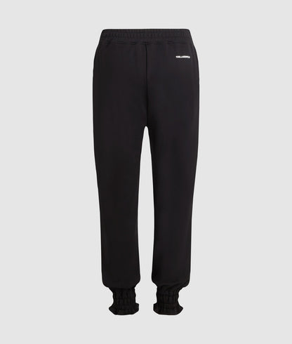 Karl Lagerfeld Ikon Cinched Sweatpants Black