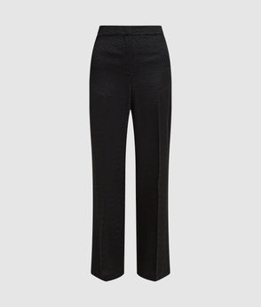 KarlLagerfeld Ikon Pebble Moon Shoulder Bag Black