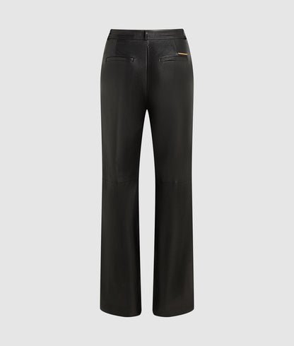 Karl Lagerfeld Leather Pants Black