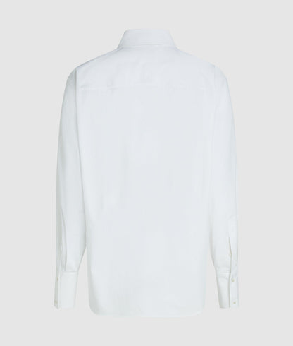 Karl Lagerfeld Signature Poplin Shirt White
