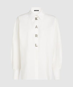 KarlLagerfeld Krocky Marais Hobo Bag Black-Nickel