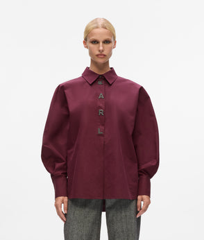 KarlLagerfeld Kweave Camera Bag Windsor Wine