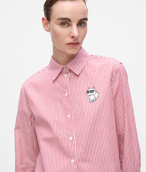 KarlLagerfeld Ikon Pebble Crossbody Bag Dark Tan