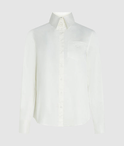 Karl Lagerfeld Poplin Blouse White