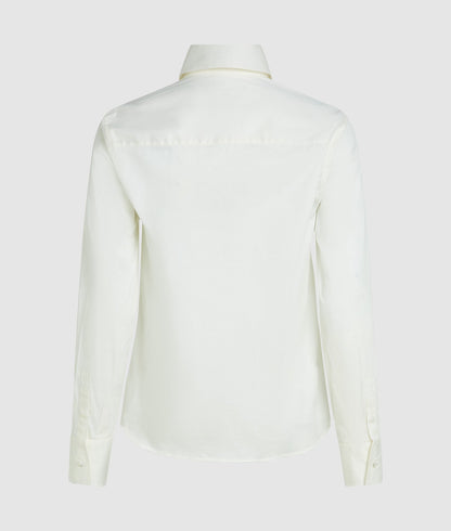 Karl Lagerfeld Poplin Blouse White
