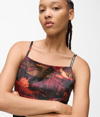 KarlLagerfeld Sunglasses Studded Shoulder Bag Black