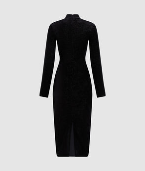 KarlLagerfeld Rue St-Guillaume Rhinestone Tote Bag Black Embellishment