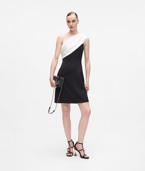 KarlLagerfeld Knova Small Crossbody Bag Black/White