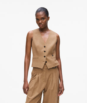 KarlLagerfeld Kautograph Crossbody Bag Caramel