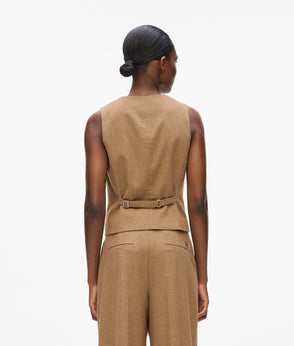 KarlLagerfeld Kautograph Crossbody Bag Caramel