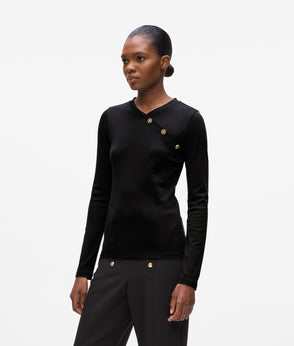 KarlLagerfeld Kcircle Perforated Small Tote Bag Windsor Wine