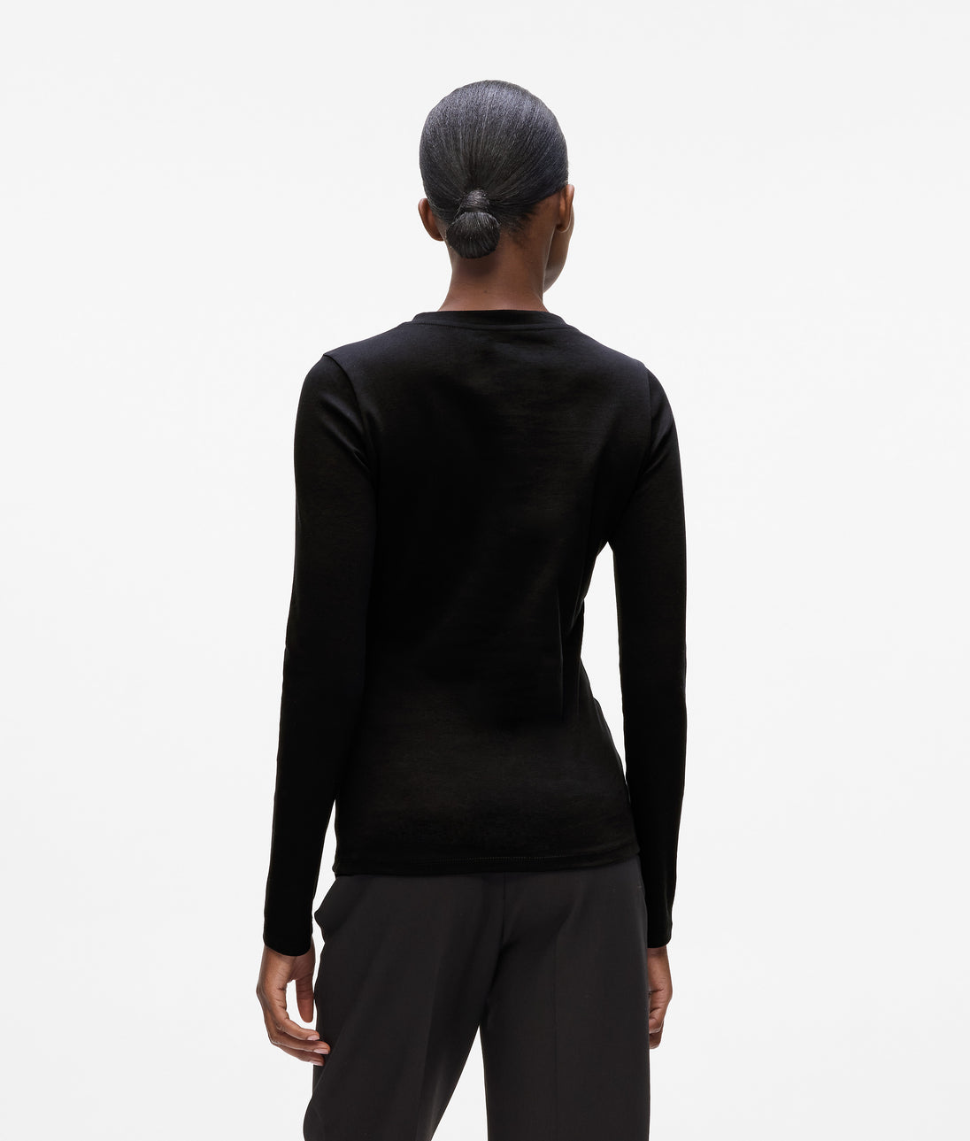 KarlLagerfeld Kcircle Perforated Small Tote Bag Windsor Wine