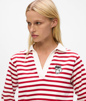 KarlLagerfeld Ikon Nylon Crossbody Pouch Black