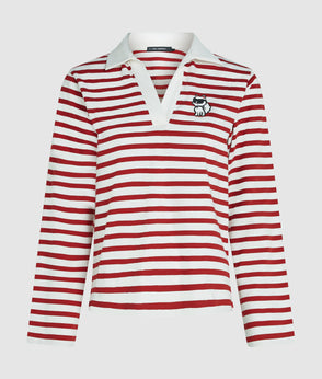 KarlLagerfeld Ikon Nylon Crossbody Pouch Black