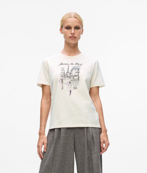 KarlLagerfeld Krocky Marais Small Tote Bag Black-Nickel