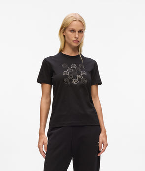 KarlLagerfeld Ikon Nylon Small Tote Bag Black