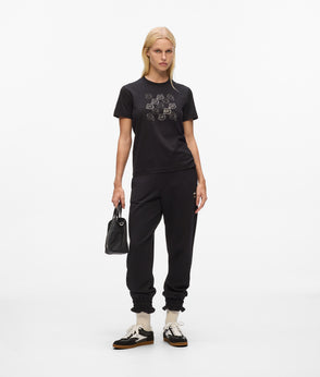 KarlLagerfeld Ikon Nylon Small Tote Bag Black