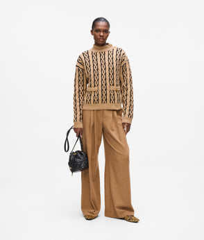 KarlLagerfeld Rue St-Guillaume Mini Tote Bag Caramel