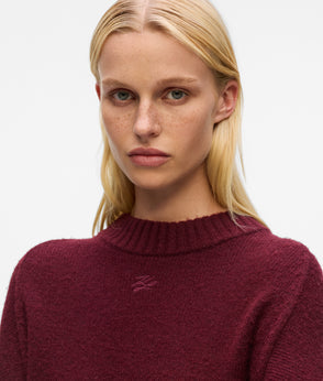 KarlLagerfeld Ksignature Small Crossbody Bag Windsor Wine